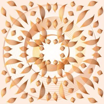 Abstract leaves vector Stock Illustration