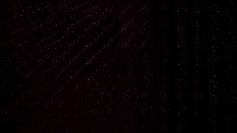 Abstract LED cube with glowing light bulbs, light music. Stock Footage 194132775