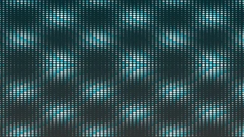 Abstract LED Dot Matrix Background with Horizontal Rolling Motion Видео 327910975