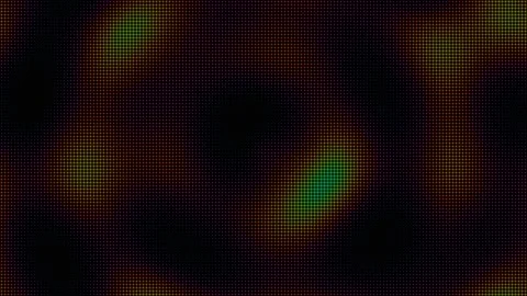 Abstract LED screen dot matrix with shifting neon colors Stock Footage 336359288