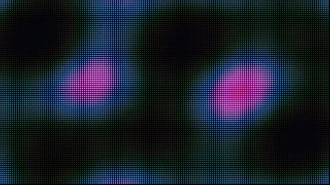 Abstract LED screen texture with glowing pink and blue lights Stock Footage 335933478