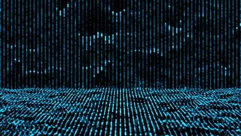 Abstract Led wall background Stock Footage 96226209