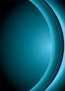 Abstract lens Abstract technical background in greeny blue with copy space... Stock Photos