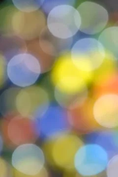 Abstract lens bokeh background Stock Illustration