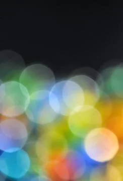 Abstract lens bokeh background Stock Illustration