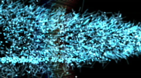 Abstract lens flare element Stock Footage 632637