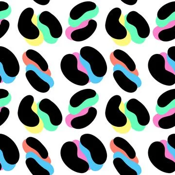 Abstract leopard seamless background Stock Illustration