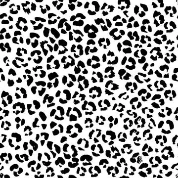 Abstract leopard skin seamless pattern design. Jaguar, leopard, Cheetah, Pant Stock Illustration
