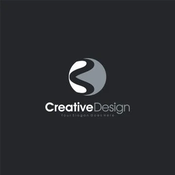 Abstract letter B logo design. Creative,Premium Minimal emblem design templat Illustrazione stock