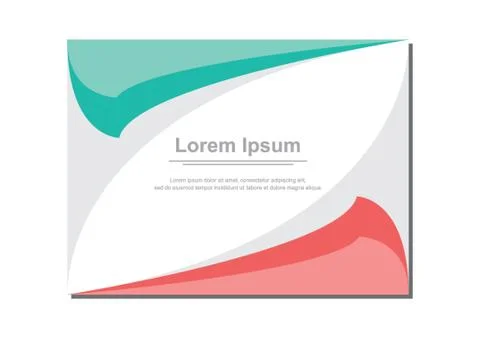 Abstract Letter Design Stock Illustration