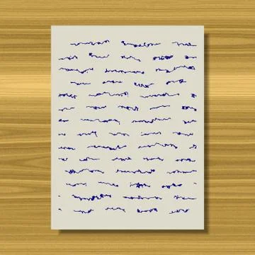 Abstract letter generated texture 스톡 일러스트