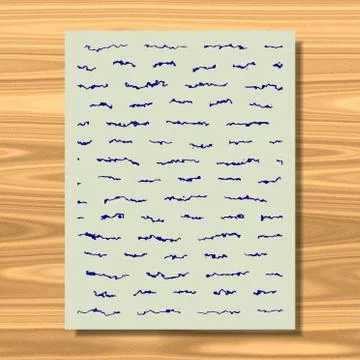 Abstract letter generated texture 스톡 일러스트