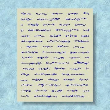 Abstract letter generated texture 스톡 일러스트