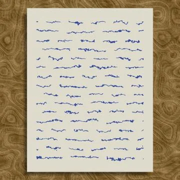 Abstract letter generated texture 스톡 일러스트