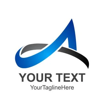 Abstract Letter A logo design template elements. abstract letter A.Business c イラスト素材