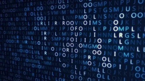 Abstract Letter Plane Horizontal Background Video stock 74271226