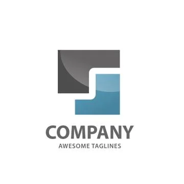 Abstract letter S logo Stock Illustration