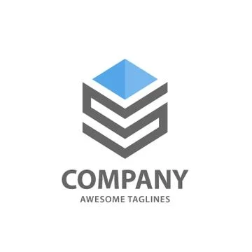 Abstract letter S logo Stock Illustration