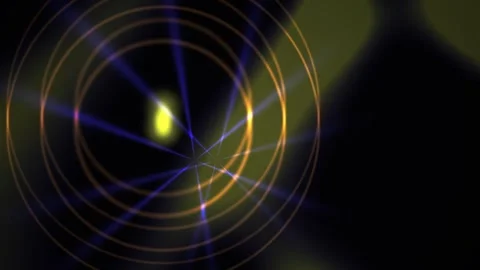 Abstract light and circle design elements. Stock Footage 337454907
