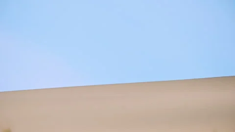 Abstract Light and Shadow on Desert Sand Dune 스톡 동영상 326017816