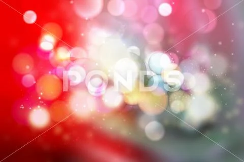Abstract Beautiful Pink Gradient Background with Bokeh - Free