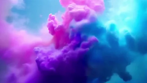 Abstract, light, background, color, motion, smoke, blue, dance Stock Footage 296040633