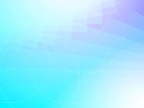 Abstract light background. Colorful gradient lines and circles Stock-Illustration