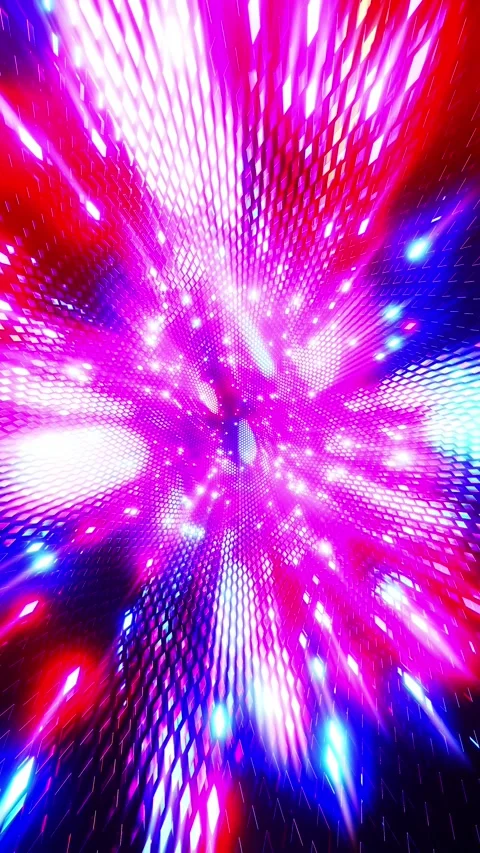 Abstract light background with colorful lights. Vertical looped animation. .. Stock Footage 321127071