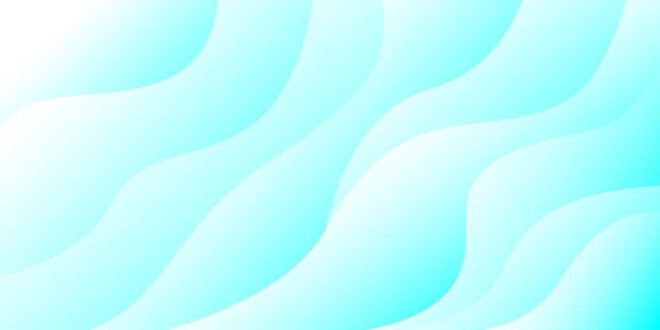 Abstract light background design with wavy lines with gradient Stock Illustration