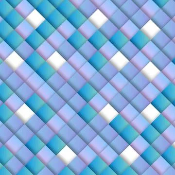 Abstract light background with many blue squares - Vector Abstract light b... Stock Photos
