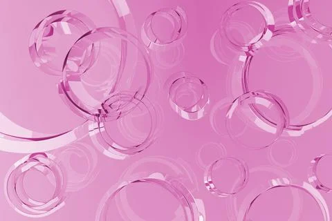 Abstract light background - pattern of bubbles, curls, circles of light magen Foto stock