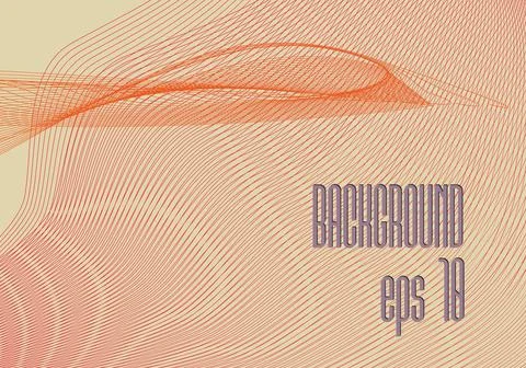 Abstract light background with sample text Vector illustration Illustrazione stock