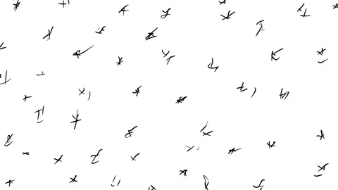 Abstract Light Background Scribble Doodle Animation Video stock 139836619