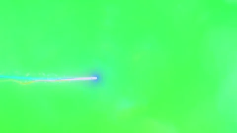Abstract light background with soft green glow and glowing blue particle energy Видео 344369030