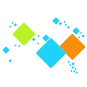 Abstract light background with squares. modern vector illustration. Stock Illustration