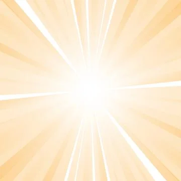 Abstract light background with sun ray. Summer vector illustration Illustrazione stock