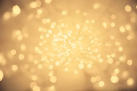 Abstract Light Background, Vanishing Point Perspective, Blurred Lighting Stock Photos