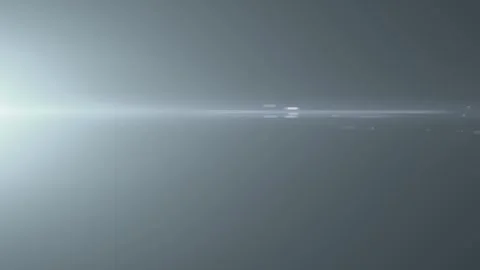 Abstract Light Beam and Reflection on Smooth Metallic Surface 動画素材 337955578