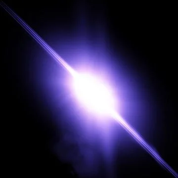 Abstract light on black background Stock Illustration