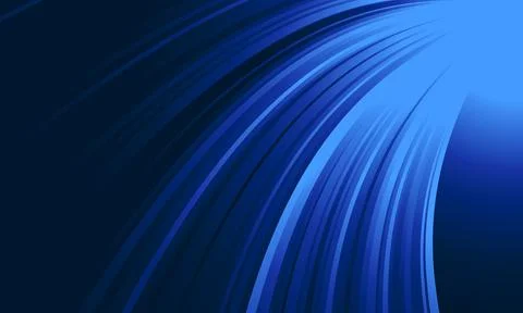 Abstract light blue and white wave background. dark blue stripe. futuristic. Stock Illustration