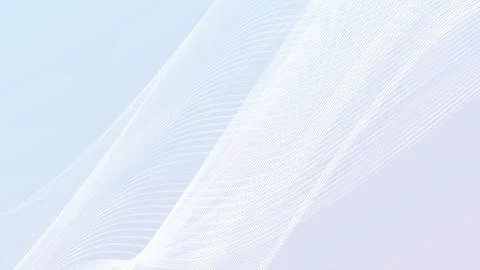 Abstract Light Blue and White Swirling Lines Gradient Background Stock Illustration