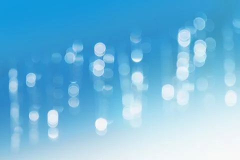 Abstract light blue background,  blurred gradient lights Stock Photos