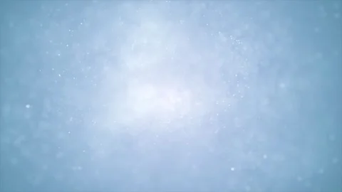 Abstract Light Blue Background with Glowing Particles and Dust Motes Stock Footage 297014690