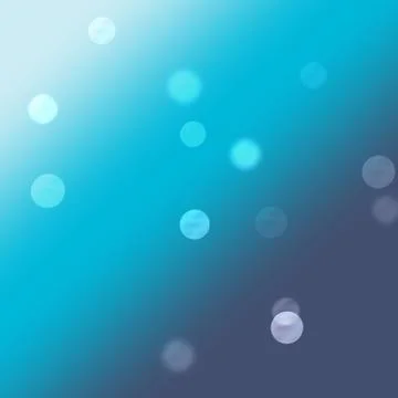 Abstract light blue background with soft light bokeh wallpaper background. Stock Illustration