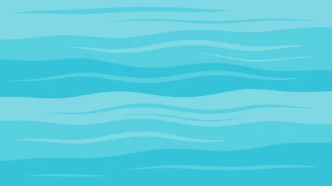 Abstract light blue background with waves Stock Footage 108356147