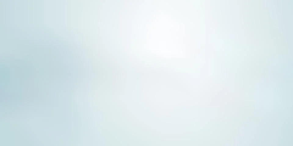Abstract light blue blurred background horizontal panoramic web banner. Illustrazione stock