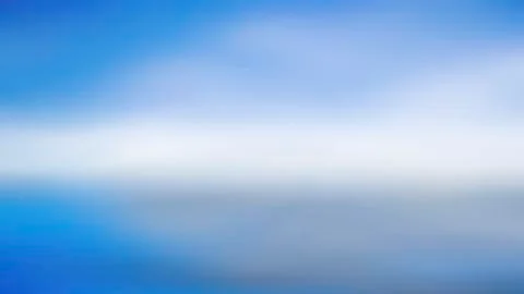 Abstract Light blue blurred gradient background. Nature backdrop.Vector conce Stock Illustration