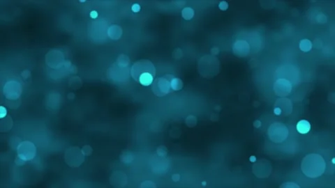 Abstract Light Blue Bokeh Lights Seamless Loop. Festive background. Stock Footage 171609941