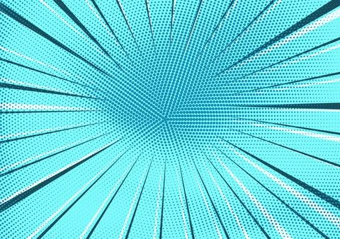 Abstract light blue dotted and striped background Illustrazione stock