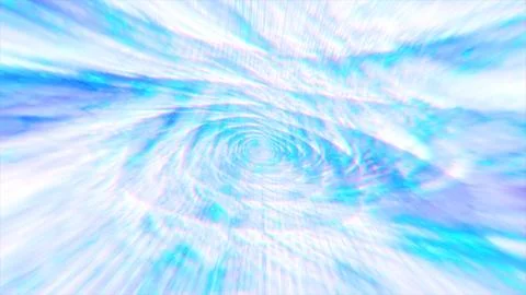 Abstract light blue energy vortex with fast motion blur effect Stock Illustration